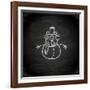 Snowman-Ozerina Anna-Framed Art Print