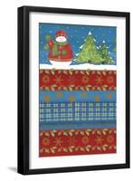 Snowman-Maria Trad-Framed Giclee Print