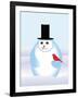 Snowman-Marie Sansone-Framed Giclee Print