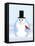 Snowman-Marie Sansone-Framed Stretched Canvas