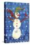 Snowman-Summer Tali Hilty-Stretched Canvas