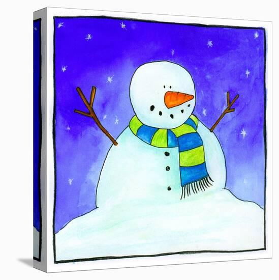 Snowman-null-Stretched Canvas