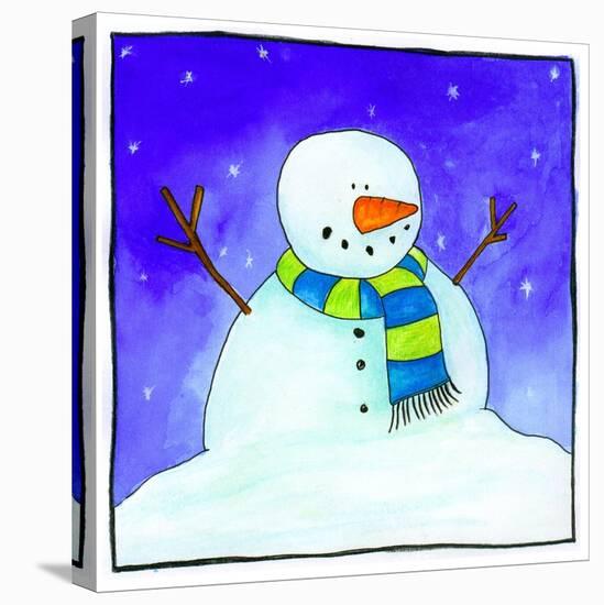 Snowman-null-Stretched Canvas