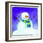 Snowman-null-Framed Giclee Print