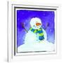 Snowman-null-Framed Giclee Print