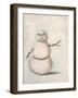 Snowman-Leah Saulnier-Framed Giclee Print