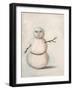 Snowman-Leah Saulnier-Framed Giclee Print