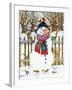 Snowman-Wendy Edelson-Framed Giclee Print