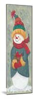 Snowman-Beverly Johnston-Mounted Giclee Print