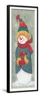 Snowman-Beverly Johnston-Framed Giclee Print