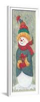 Snowman-Beverly Johnston-Framed Giclee Print