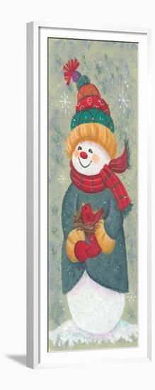 Snowman-Beverly Johnston-Framed Giclee Print