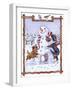 Snowman-Wendy Edelson-Framed Giclee Print