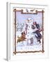 Snowman-Wendy Edelson-Framed Giclee Print