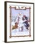 Snowman-Wendy Edelson-Framed Giclee Print