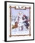 Snowman-Wendy Edelson-Framed Giclee Print