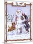 Snowman-Wendy Edelson-Mounted Giclee Print