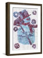 Snowman-Wolf Heart Illustrations-Framed Giclee Print