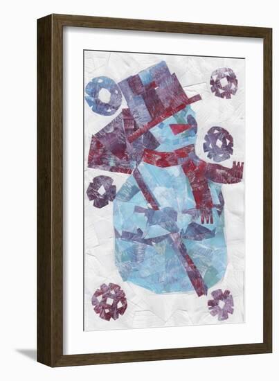 Snowman-Wolf Heart Illustrations-Framed Giclee Print