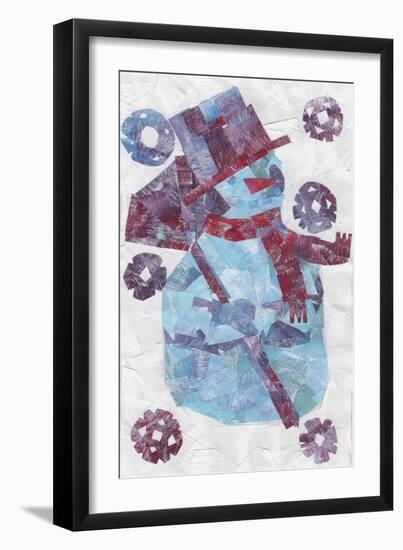 Snowman-Wolf Heart Illustrations-Framed Giclee Print