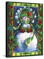 Snowman-David Galchutt-Stretched Canvas