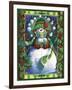 Snowman-David Galchutt-Framed Giclee Print