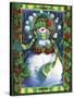 Snowman-David Galchutt-Stretched Canvas