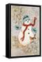Snowman-Cheri Blum-Framed Stretched Canvas
