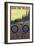 Snowmass, Colorado - Mountain Bike-Lantern Press-Framed Art Print