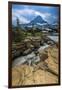 Snowmelt Stream in Glacier National Park, Montana-Howie Garber-Framed Premium Photographic Print