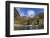 Snowmelt Waterfall in Hercules Bay, South Georgia, Polar Regions-Michael Nolan-Framed Photographic Print