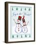 Snowmen 1-Kimura Designs-Framed Giclee Print