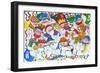 Snowmen Band-Tony Todd-Framed Giclee Print