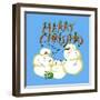 Snowmen Family Christmas-Cherie Roe Dirksen-Framed Premium Giclee Print