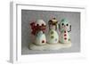 Snowmen Hear See Speak-null-Framed Photographic Print