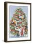 Snowmen in a Christmas Tree, 1999-David Cooke-Framed Giclee Print