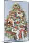 Snowmen in a Christmas Tree, 1999-David Cooke-Mounted Giclee Print