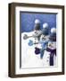 Snowmen in a Row-Gaetano-Framed Photographic Print