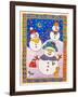 Snowmen in the Snow-Cathy Baxter-Framed Giclee Print