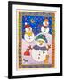 Snowmen in the Snow-Cathy Baxter-Framed Giclee Print