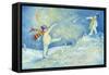 Snowmen's Midnight Fun, 2008-David Cooke-Framed Stretched Canvas