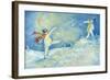 Snowmen's Midnight Fun, 2008-David Cooke-Framed Giclee Print