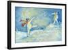 Snowmen's Midnight Fun, 2008-David Cooke-Framed Giclee Print