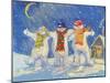 Snowmen's Night Out, 2008-David Cooke-Mounted Giclee Print