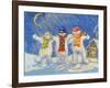 Snowmen's Night Out, 2008-David Cooke-Framed Giclee Print