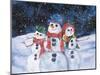 Snowmen-Kathleen Parr McKenna-Mounted Art Print