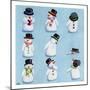 Snowmen-Louise Tate-Mounted Giclee Print