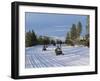 Snowmobiling in the Western Area of Yellowstone National Park, Montana, USA-Alison Wright-Framed Photographic Print