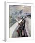 "Snowplows at Snoqualmie Pass," February 6, 1960-John Clymer-Framed Giclee Print