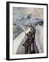 "Snowplows at Snoqualmie Pass," February 6, 1960-John Clymer-Framed Giclee Print